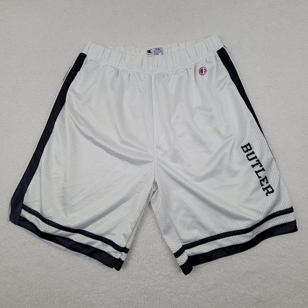 Vintage Champion Butler University Bulldogs Basketball Shorts Mens XXL Mesh Blue
